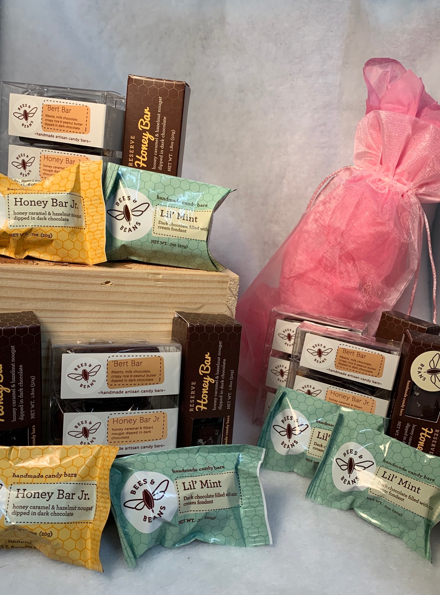 Bees and Beans Local Chocolate Gift Bag